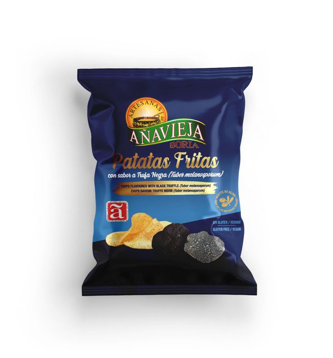 Chip Flavoured with Black Truffle (Tuber melanosporum)