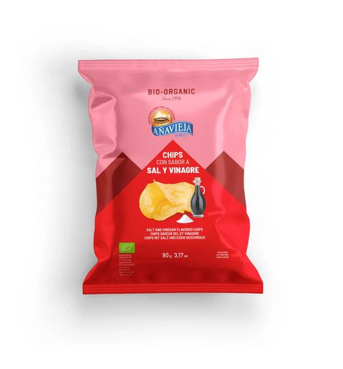 Salt and Vinegar Flavored Chips