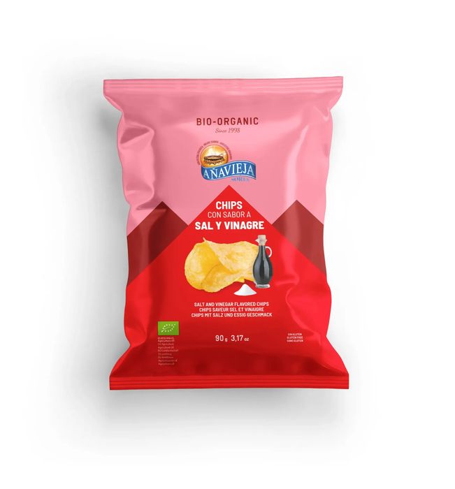 Salt and Vinegar Flavored Chips