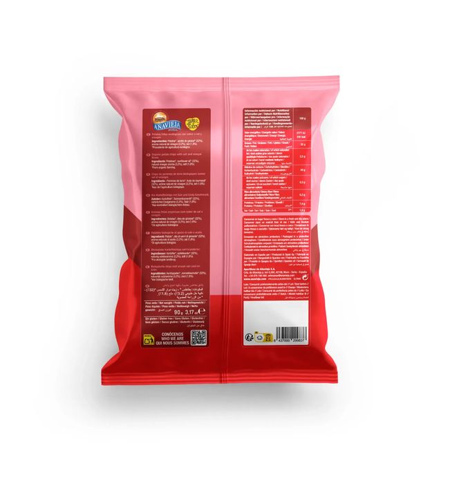 Salt and Vinegar Flavored Chips