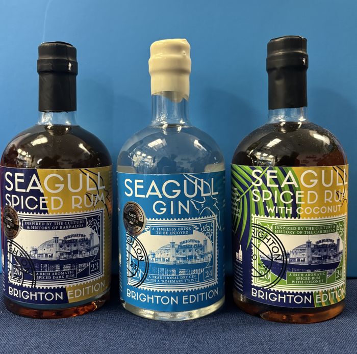 Seagull Gin bespoke town editions