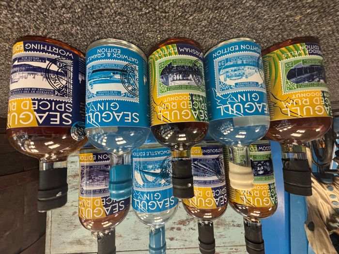 Seagull Gin bespoke town editions