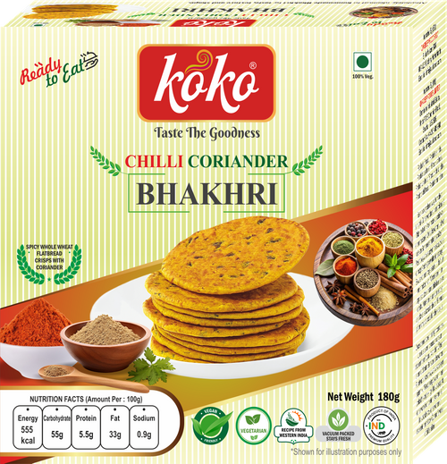 BHAKHRI CHILLI CORIANDER