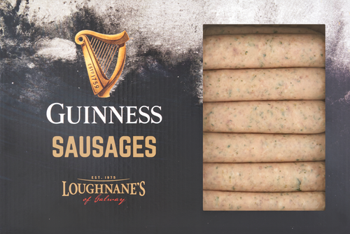 Guinness Stout and Leek Irish Pork Sausages 2kg (2x1kg)