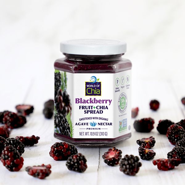 Blackberry Chia Fruit Spread