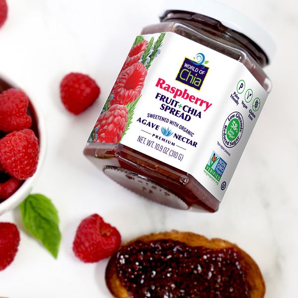 Raspberry Chia Fruit Spread