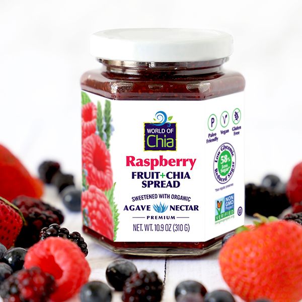 Raspberry Chia Fruit Spread