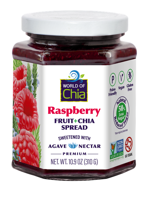 Raspberry Chia Fruit Spread