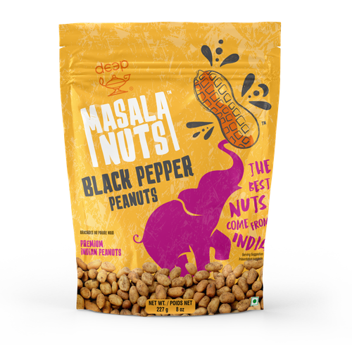 MASALA NUTS-BLACK PEPPER PEANUTS