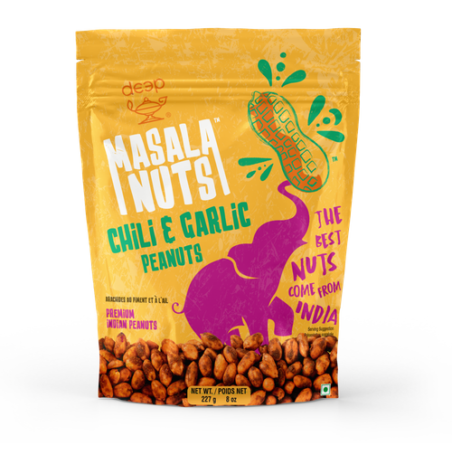 MASALA NUTS-CHILLI & GARLIC PEANUTS