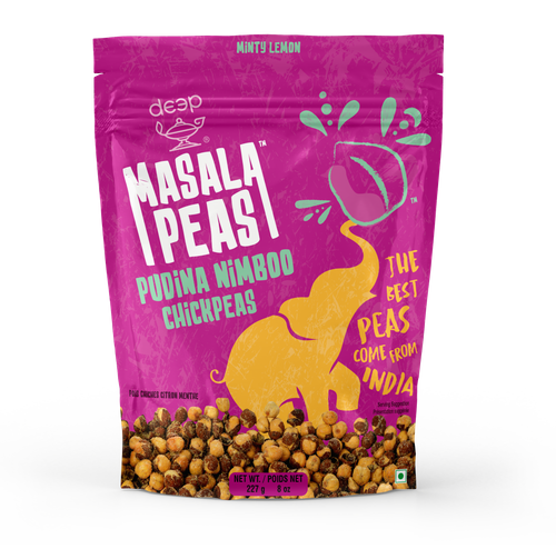 MASALA PEAS-PUDINA NIMBOO CHICKPEAS