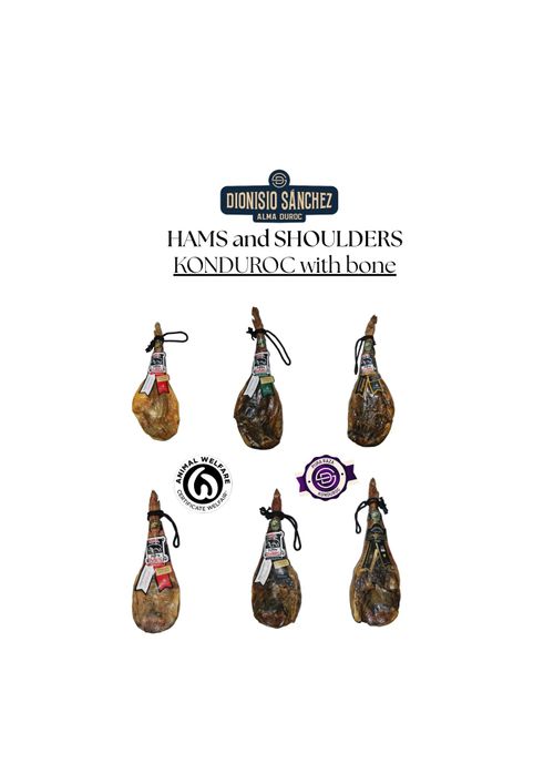 Dionisio Sanchez. The Cured Range. Hams & Shoulders.