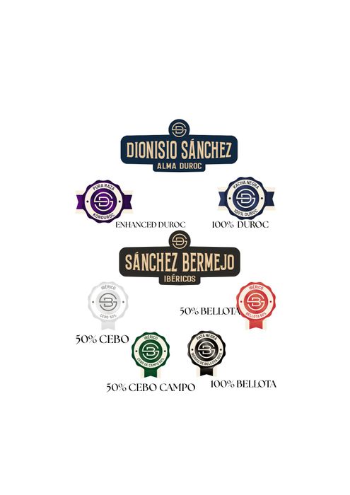 Dionisio Sanchez. The Cured Range. Hams & Shoulders.