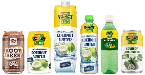 Slake your thirst with Tropical Sun!