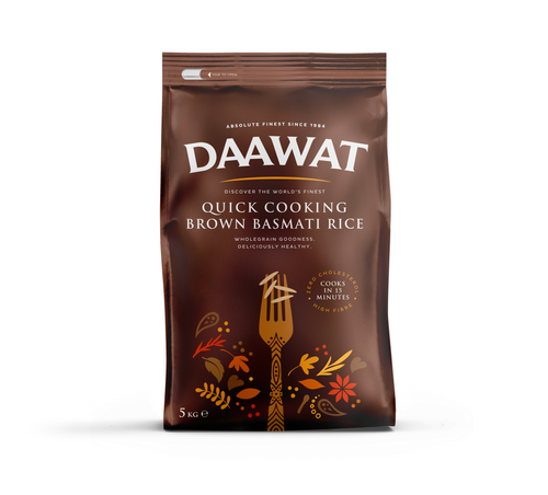 Daawat Quick Cooking Brown Basmati Rice