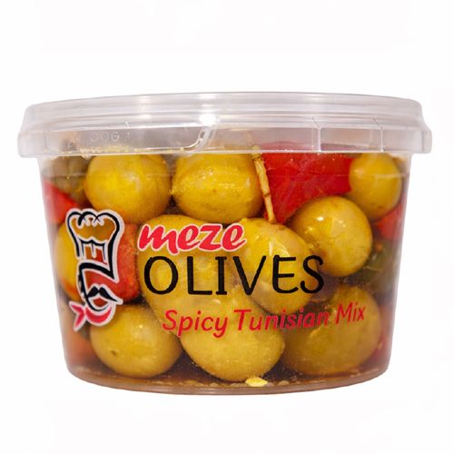 Spicy Tunisian Mix Olive (200gr)