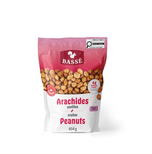 Bassé Praline Peanuts 454 g