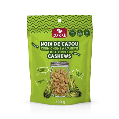 Bassé Dill Pickle Flavoured Cashews 198 g