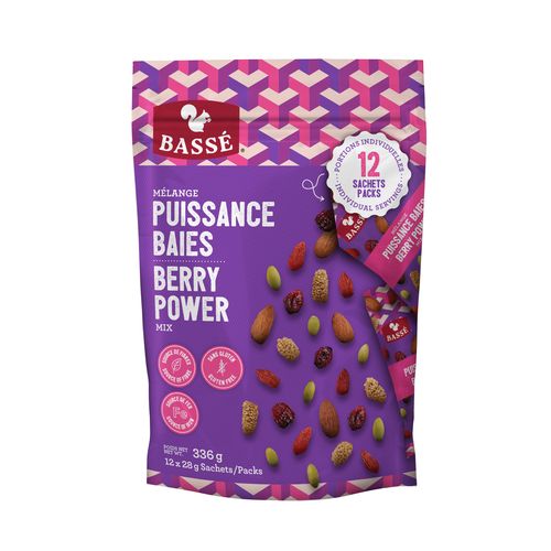 Bassé Berry Power Mix 12 x 28 g Single Serves