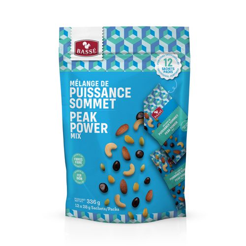 Bassé Peak Power Mix 12 x 28 g Single Serves