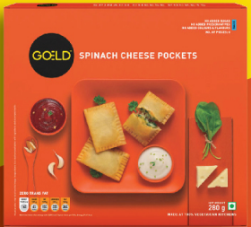 SPINACH CHEESE POCKETS