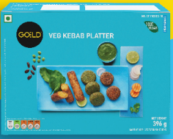 VEG KEBAB PLATTER