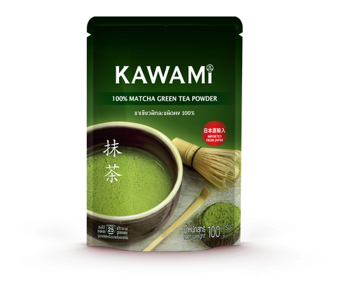 KAWAMI 100 % MATCHA GREEN TEA POWDER 100G
