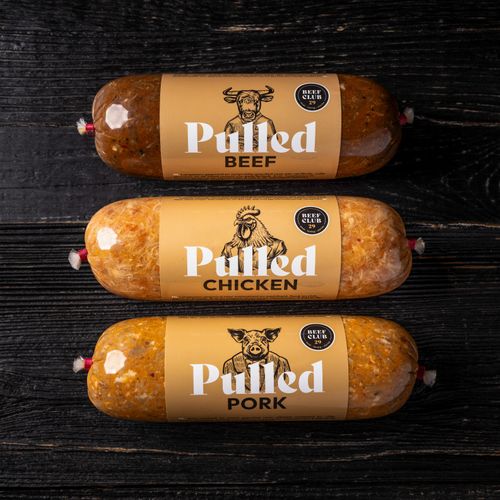 Pulled Beef, Chicken or Pork