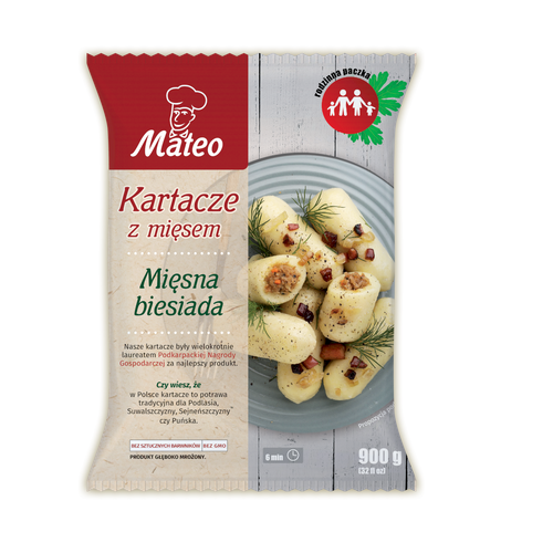 Frozen meat dumplings