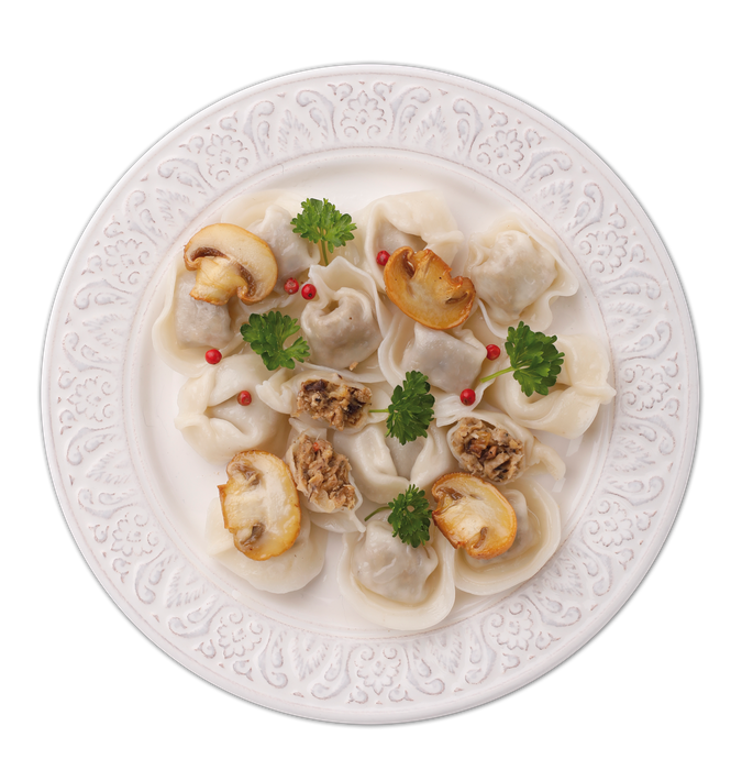 Frozen ravioli with cabbage and mushrooms - IFE 2027