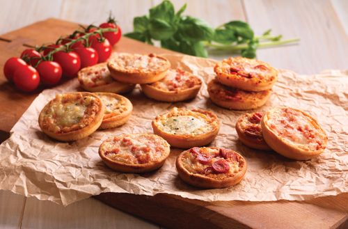 Mini & Baguette Pizza Range