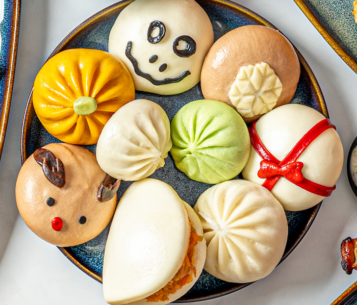 Steamed Bao Buns with Innovative Fillings & Shaped Options
