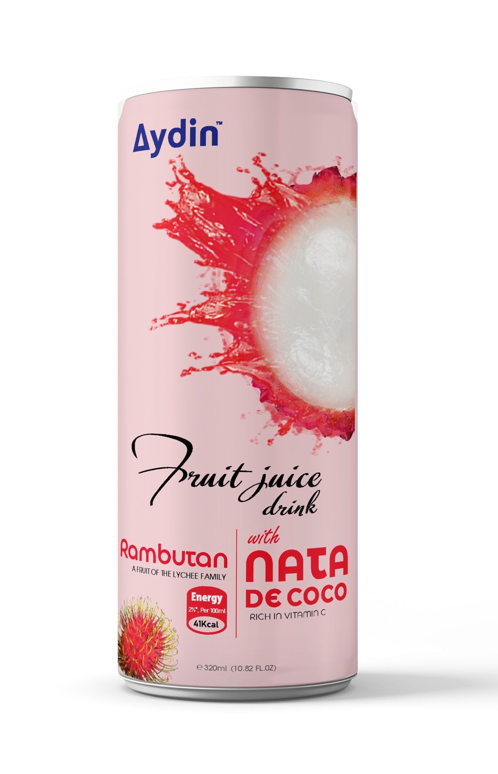 Aydin Rambutan Juice with Nata de coco bits 