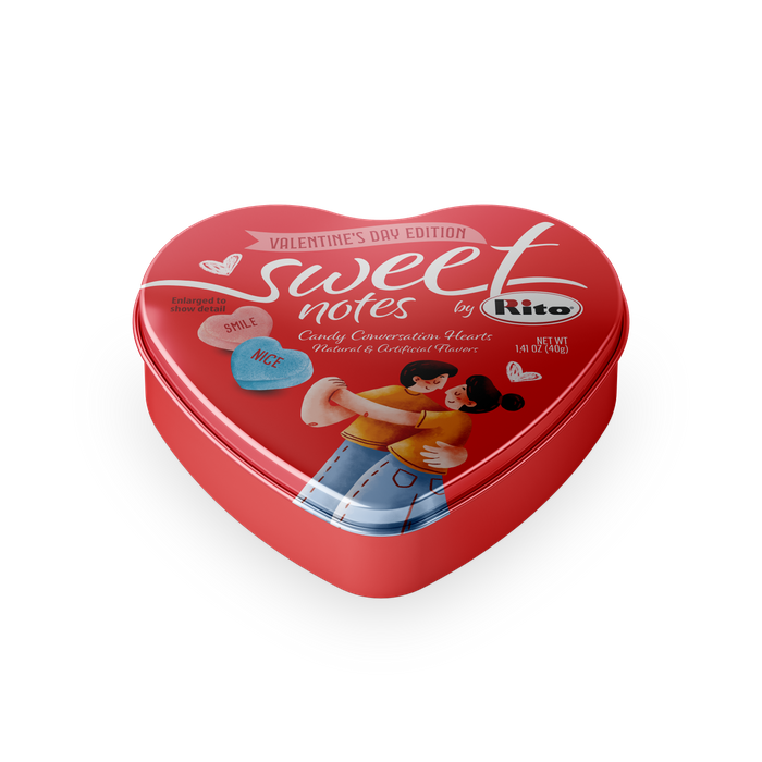 Sweet Note Candies Conversation hearts for Valentine 