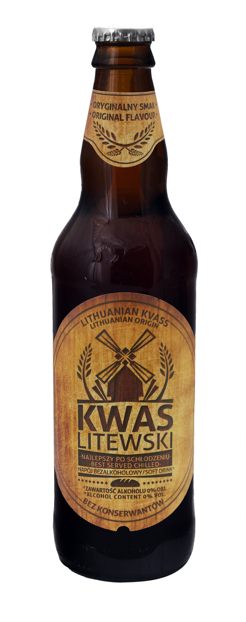 Natural fermented Bread Kvass drink - non alkohol