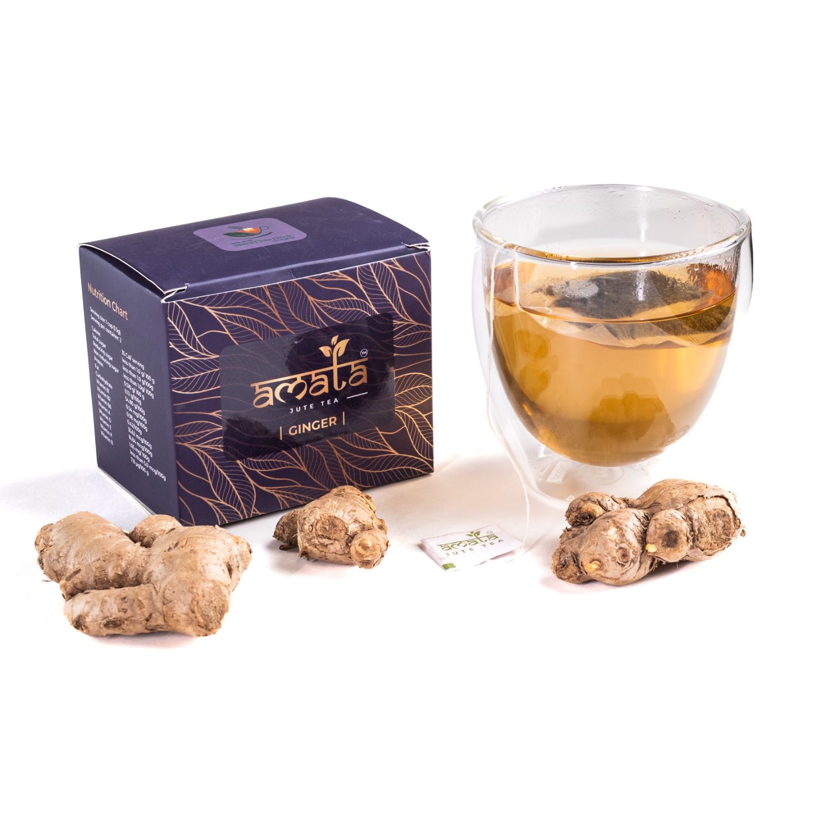 Amata Moroheiya Tea: Ginger Flavour
