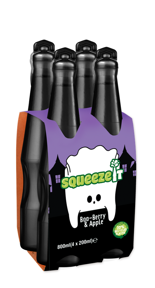 SqueezeIt Halloween Boo Berry & Apple
