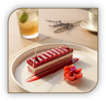 Raspberry & Lychee Slice - IFE 2027