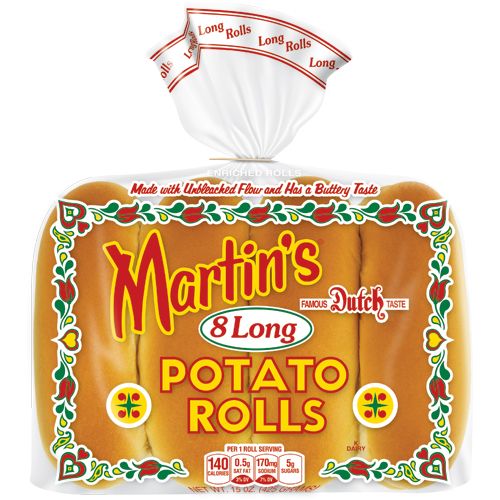 Martin's Long Potato Rolls