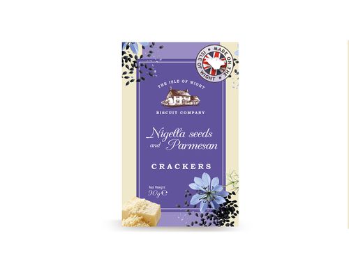 Nigella seed and Parmesan Crackers