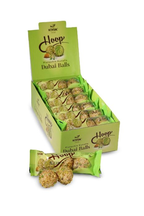Hoop Dubai Balls Pistachio Kunafa 12×27g