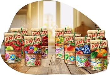 Amigo Juicy Friend Juice for Everyone No Artificial Flavors, Sweeteners, Colors and Preservatives