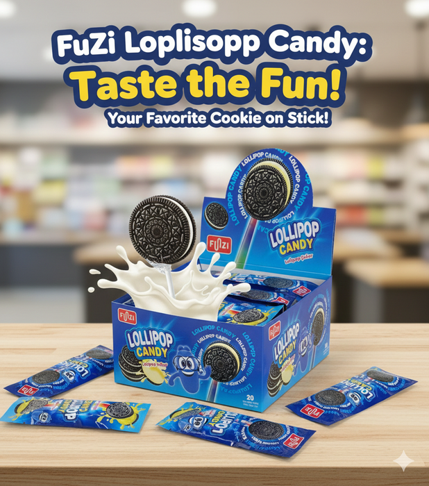Funzi Lollipops Emitting a Glow in the Dark for Parties & Gatherings 10g 30-Pack