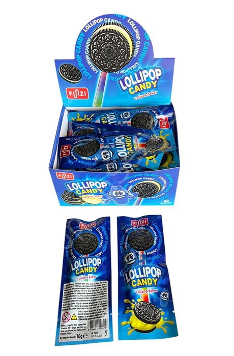 Funzi Lollipops Emitting a Glow in the Dark for Parties & Gatherings 10g 30-Pack