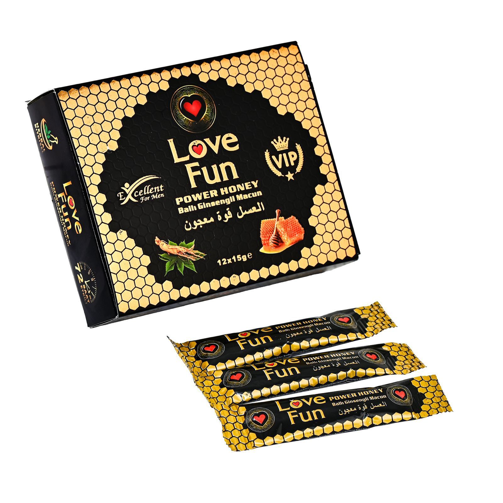 Love Fun Power Honey Paste 12X15G