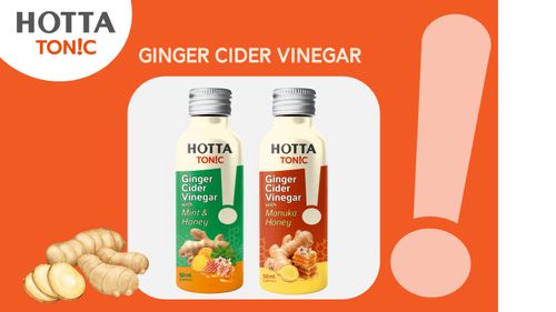 HOTTA Tonic  : Ginger Cider Vinegar