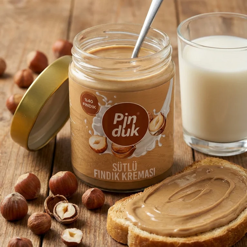 Hazelnut Spread with Milk