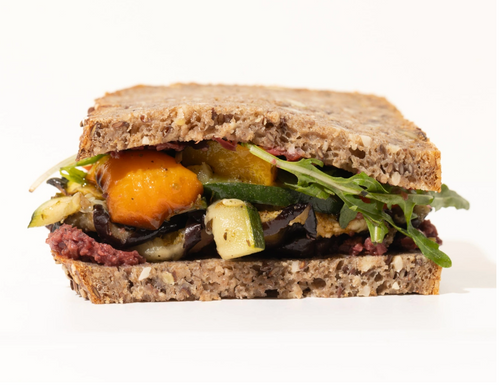 Roast Veg Beetroot Tapenade Stulle