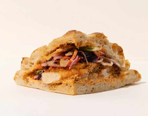 Crispy Chicken Schnitzel Tasche