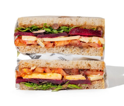 XL St Giles Soft Cheese and Beetroot Fresh Sandwich